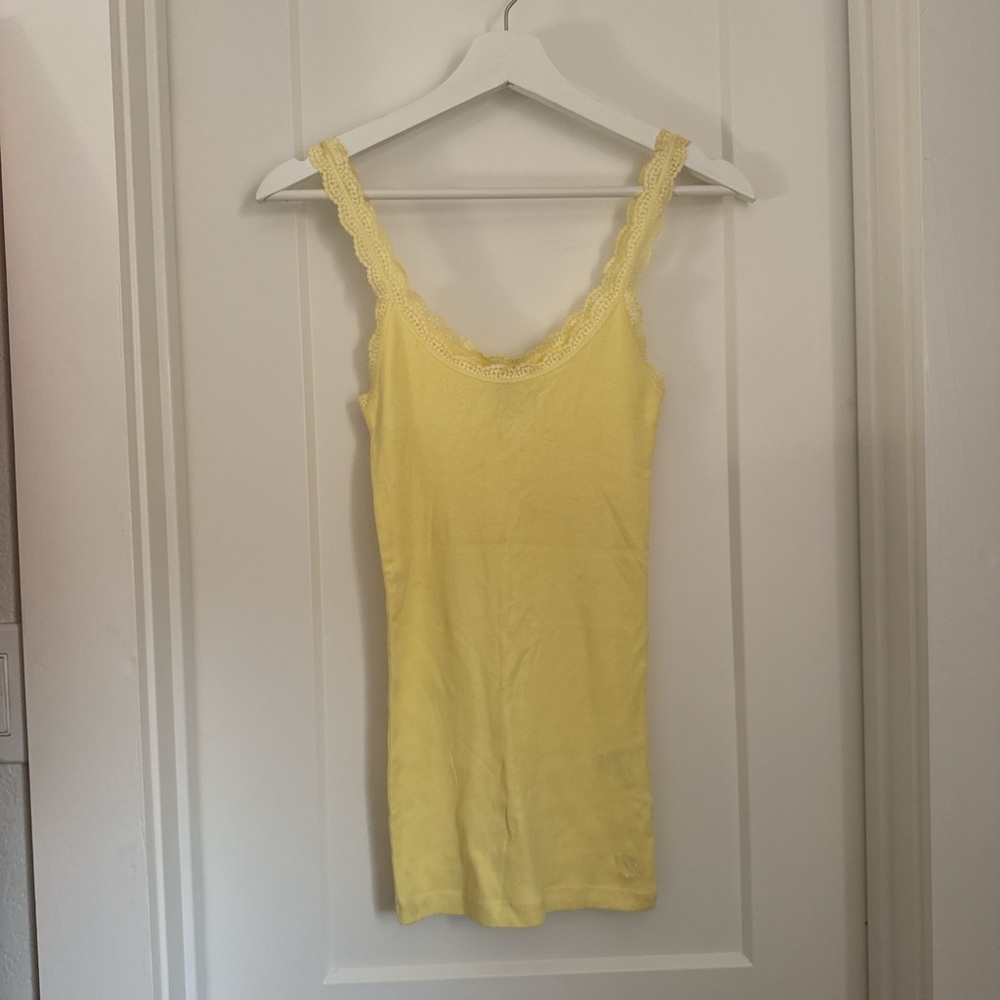 Abercrombie & Fitch Kids Yellow Lace Camisole